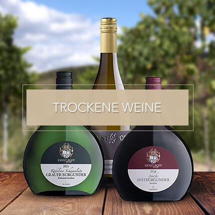 Trockene Weine